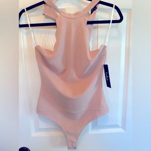 LULUS pink bodysuit